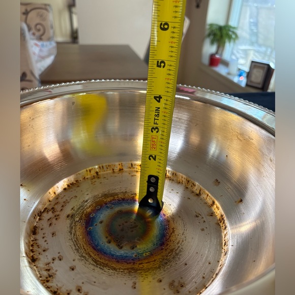 Silver Lidded Pan with Wooden Handle - Picture 11 of 12